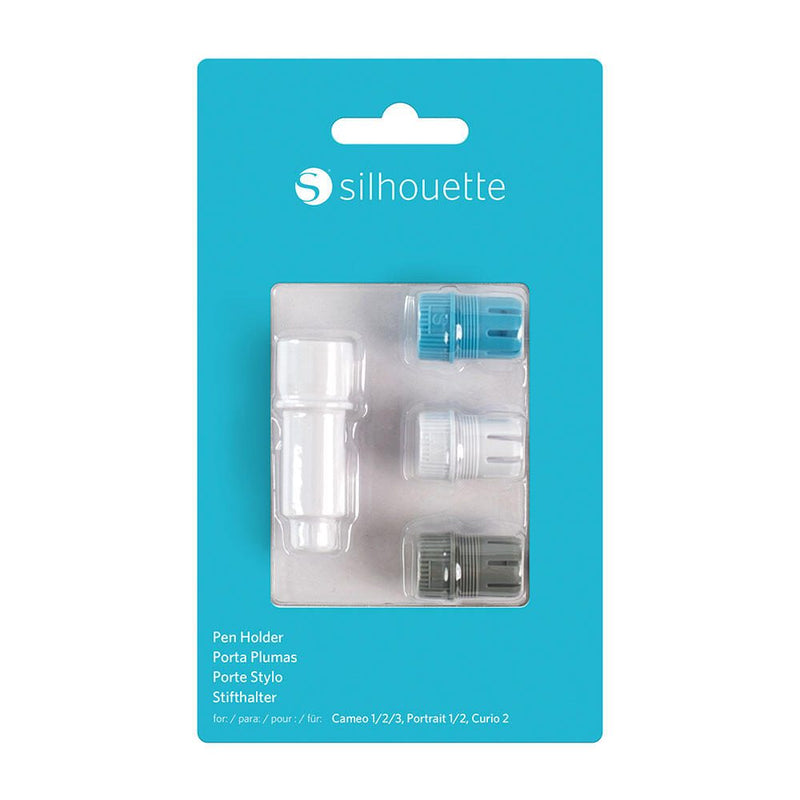 Silhouette Universal-Stifthalter mit 3 Kunststoffkappen für Cameo 3 und Portrait 2