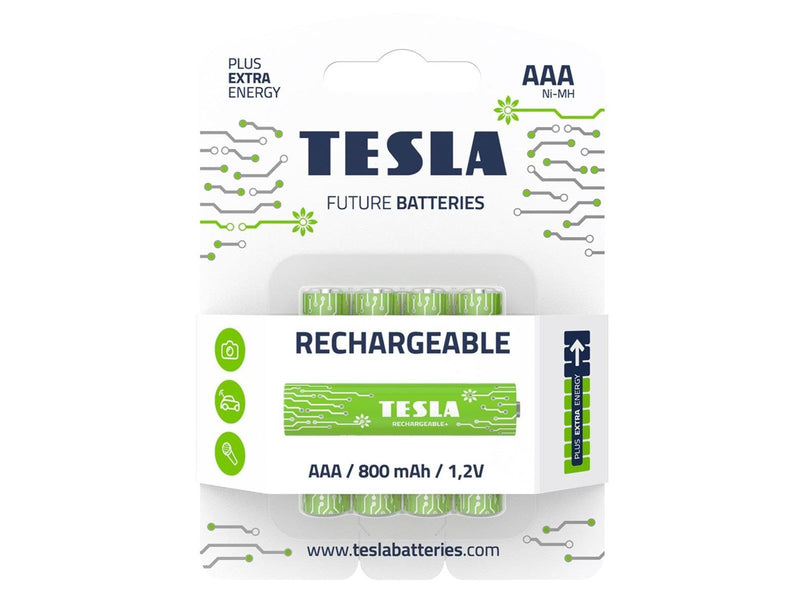Tesla Rechargeable battery AAA LR03 800 Mah (4 pcs.)