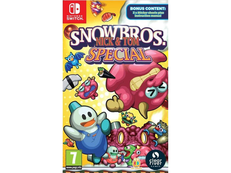 Snow Bros. Nick & Tom Special - Nintendo Switch - Platformer - PEGI 7