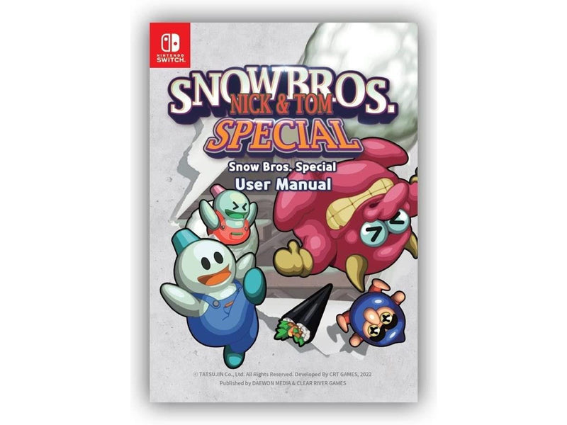 Snow Bros. Nick & Tom Special - Nintendo Switch - Platformer - PEGI 7
