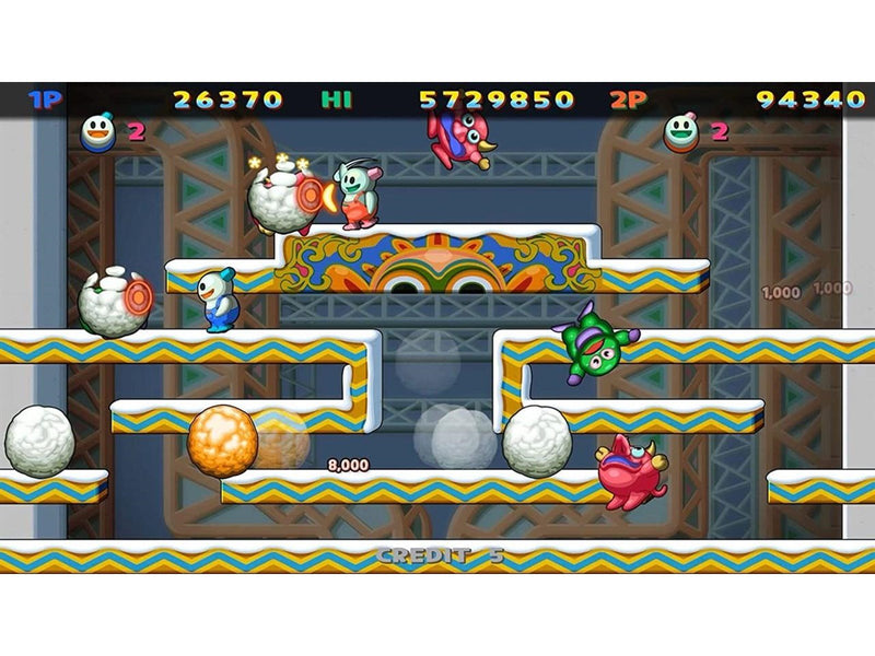 Snow Bros. Nick & Tom Special - Nintendo Switch - Platformer - PEGI 7