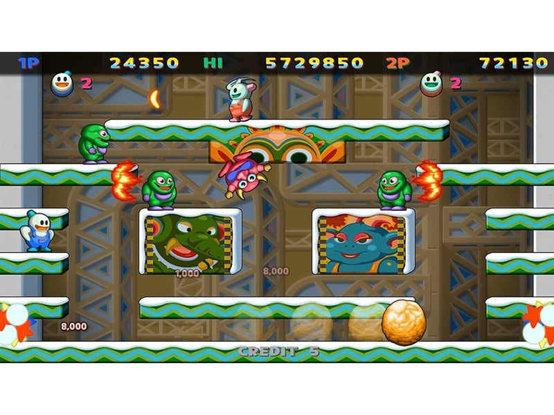 Snow Bros. Nick & Tom Special - Nintendo Switch - Platformer - PEGI 7