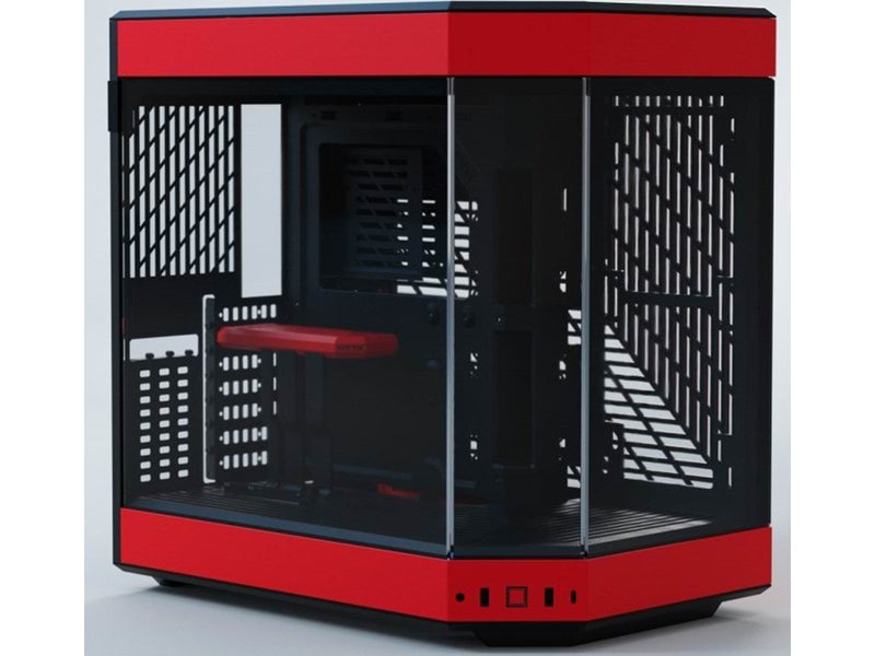 HYTE Y60 - Black/Red - Gehäuse - Miditower - Rot