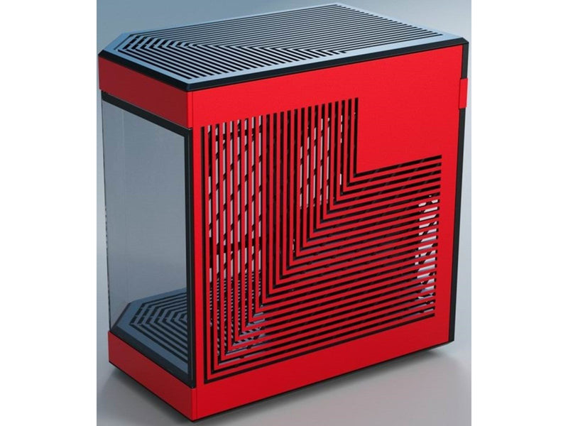 HYTE Y60 - Black/Red - Gehäuse - Miditower - Rot