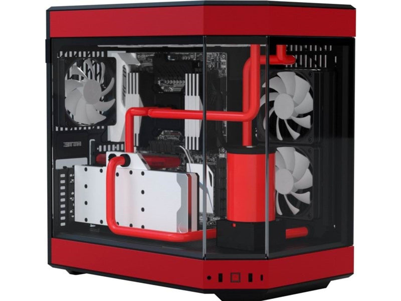 HYTE Y60 - Black/Red - Gehäuse - Miditower - Rot