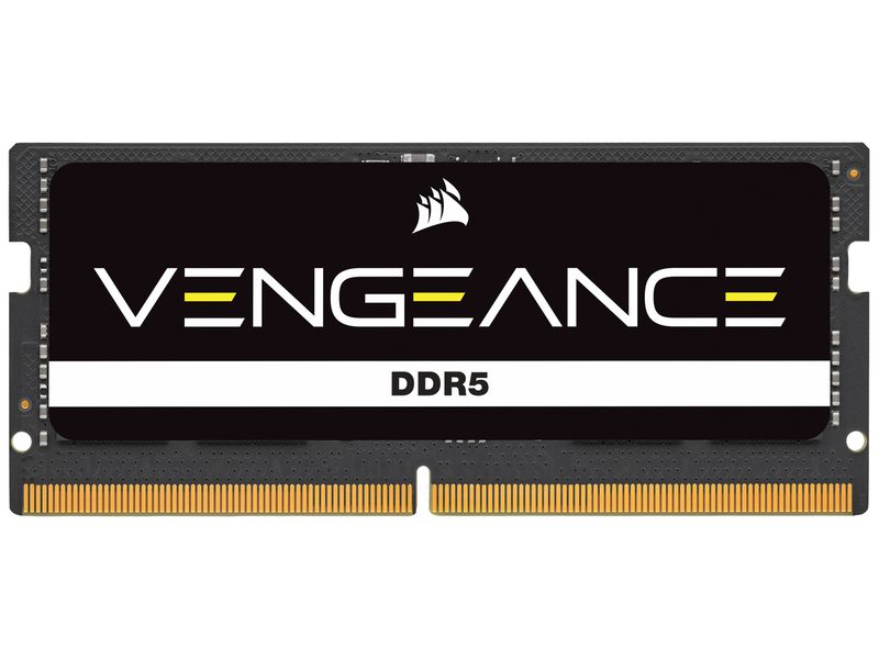 Corsair Vengeance SODIMM DDR5-4800 - 32GB - CL40 - Dual Channel (2 pcs) - Intel XMP - Schwarz