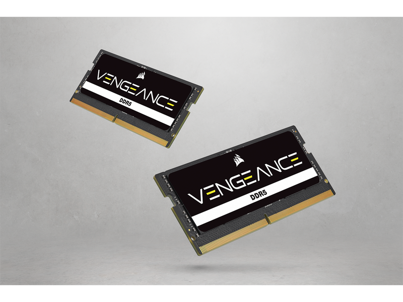Corsair Vengeance SODIMM DDR5-4800 - 32GB - CL40 - Dual Channel (2 pcs) - Intel XMP - Schwarz