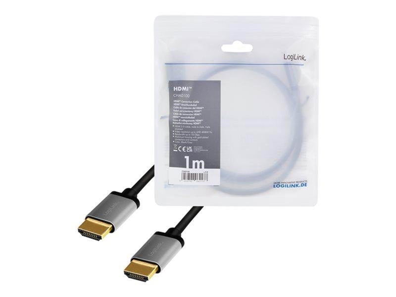 LogiLink CHA0100 Kabel HDMI A/M do A/M 4K/60 Hz al