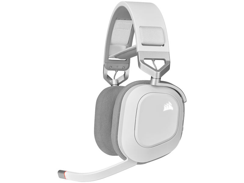 Corsair HS80 RGB Wireless - White