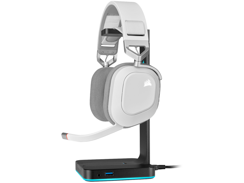 Corsair HS80 RGB Wireless - White