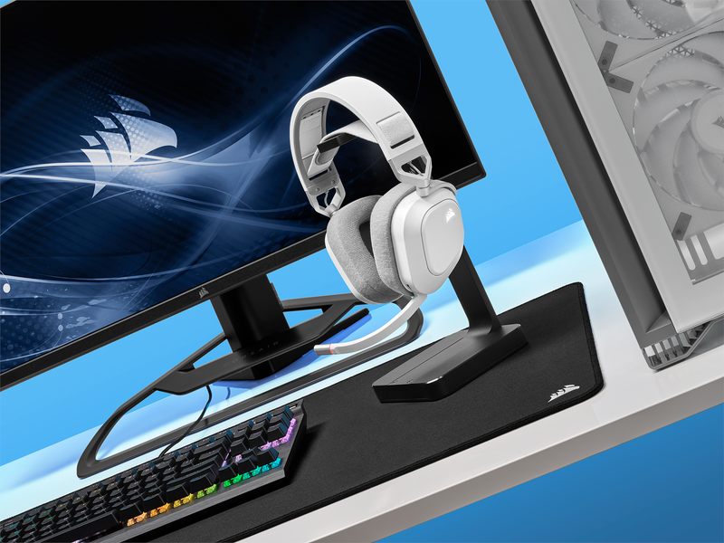 Corsair HS80 RGB Wireless - White