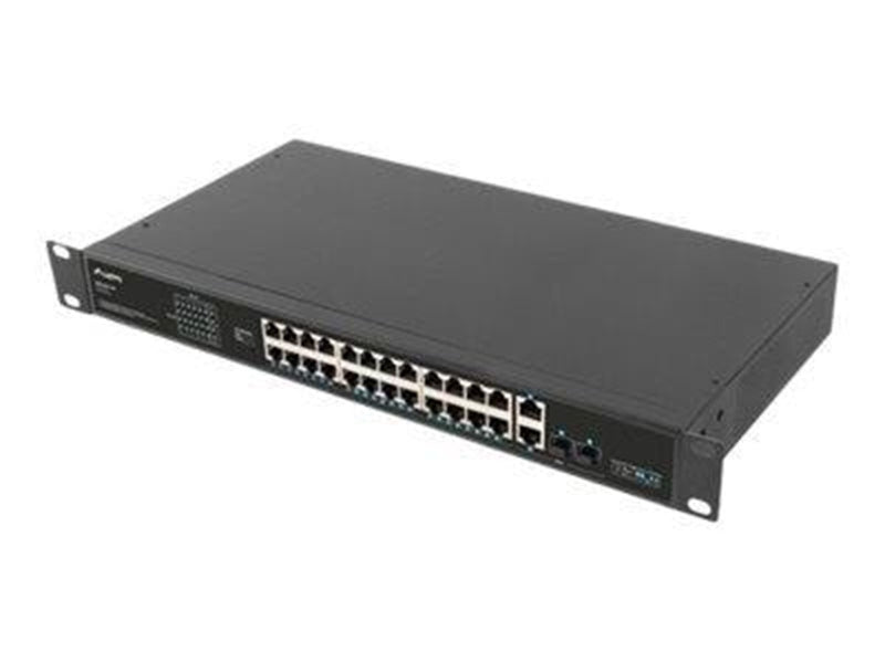 Lanberg RSFE-24P-2C-360 - switch - 24 ports - unmanaged - rack-mountable