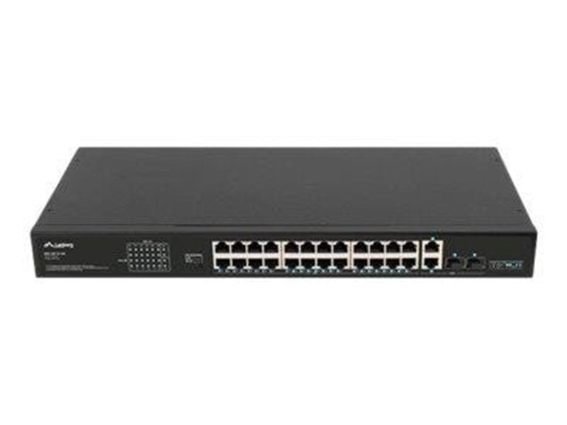 Lanberg RSFE-24P-2C-360 - switch - 24 ports - unmanaged - rack-mountable