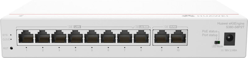 Huawei eKit Gateway S380-S8P2T 8x 1GbE LAN + 2x GbE WAN