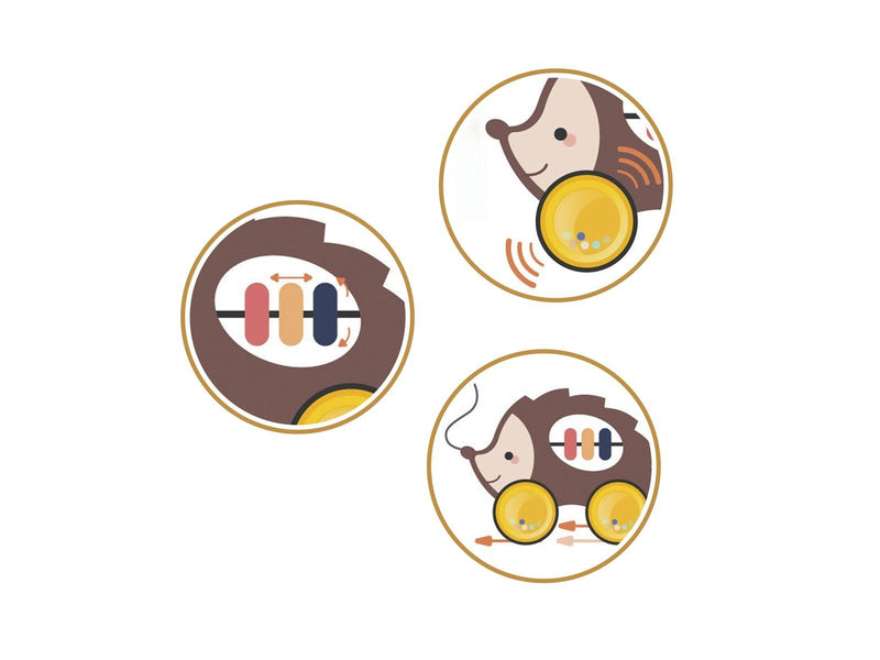 Scandinavian Baby Products Nachzieh-Igel