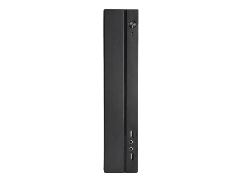 Chieftec Compact Series - Gehäuse - Desktop slimline - Schwarz