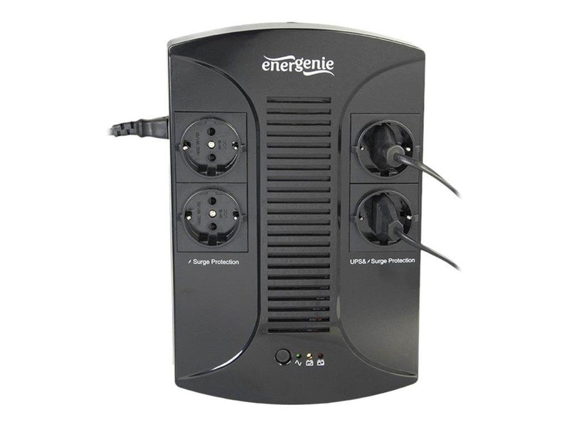 Gembird EnerGenie EG-UPS-001 UPS with AVR 650VA / 390W Outputs: 4x Schuko
