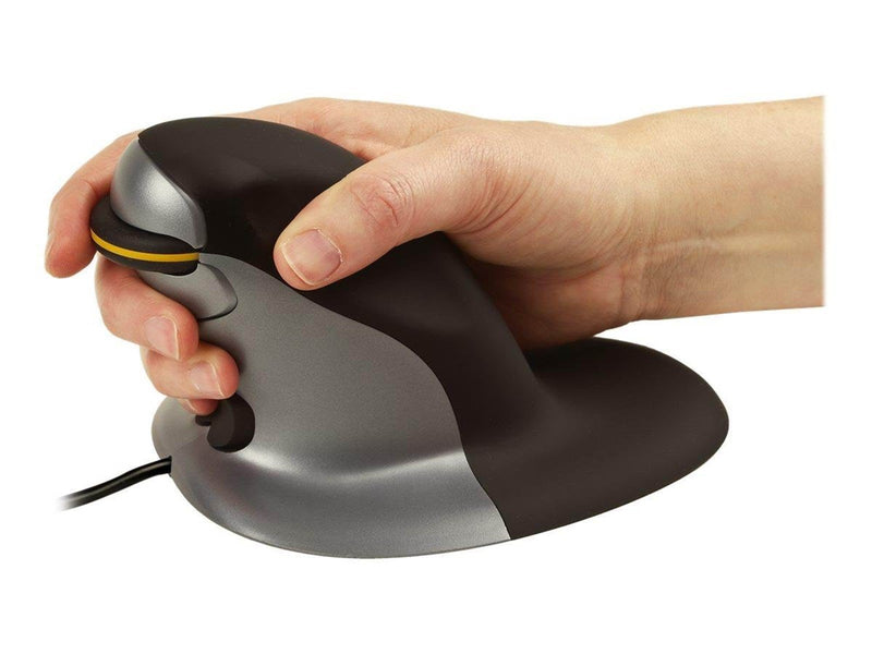 Fellowes Penguin Small - Vertical mouse (Silber)