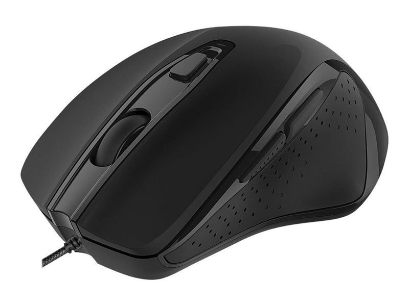 Deltaco OFFICE Wired Silent Office Mouse - Maus (Schwarz)