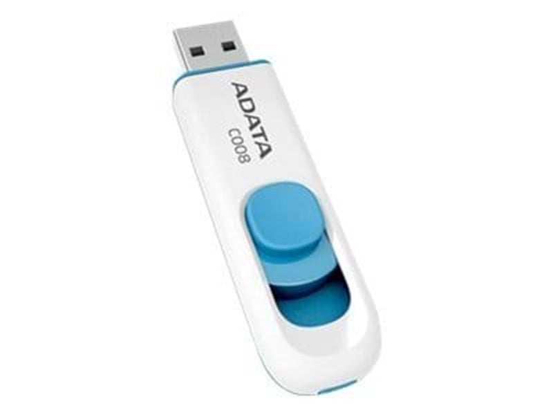 A-Data Classic Series C008 Capless - Weiß - 64GB - USB-Stick