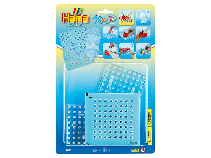 Hama Bead-Tac Iron on bead plates Maxi 3 pcs