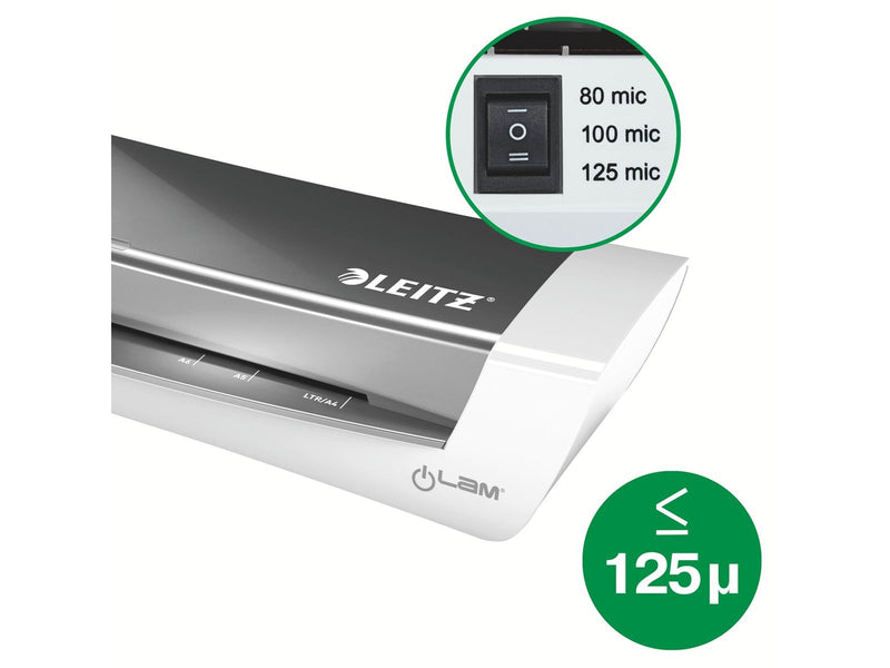 Leitz  iLAM Home Office Laminiergerät A4 Dunkelgrau