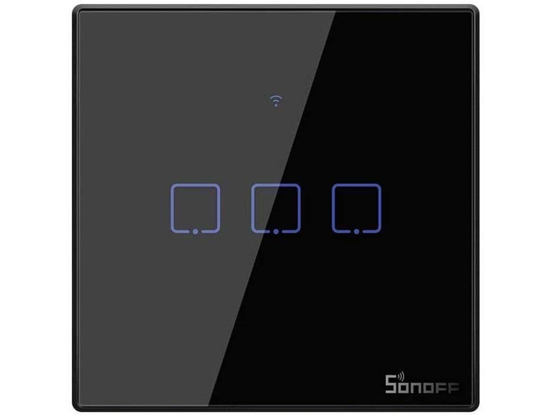 Sonoff WiFi Smart Wall Switch T3EU3C-TX Black