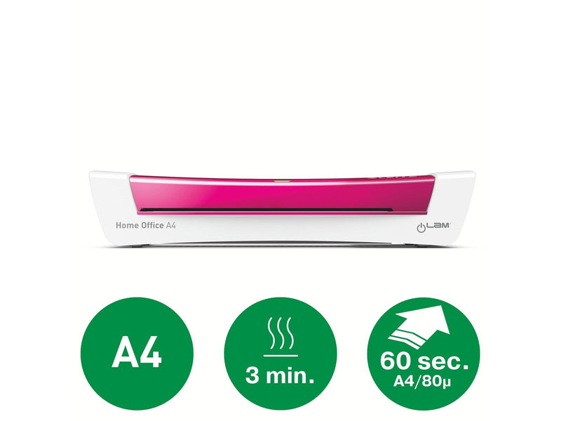 Leitz  iLAM Home Office Laminiergerät A4 Pink