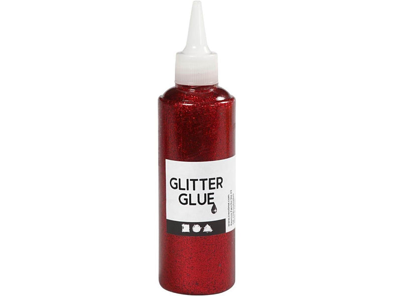 Creativ Company Glitter Glue Red 118ml