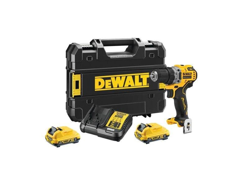 Dewalt 12V XR Brushless Sub-Compact Drill Driver - 2 x 2Ah