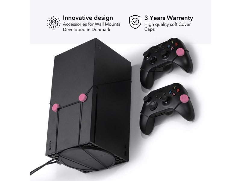 Floating Grip Wall Mount Covers (Pink)
