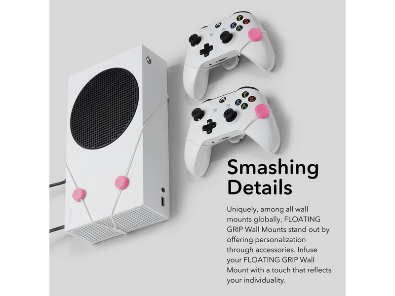 Floating Grip Wall Mount Covers (Pink)