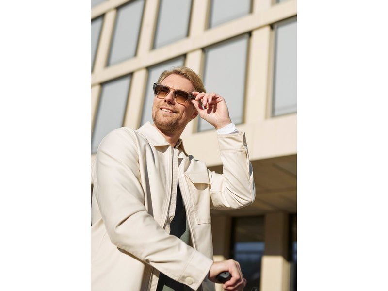 Fauna Audio Glasses Fabula - Crystal Brown