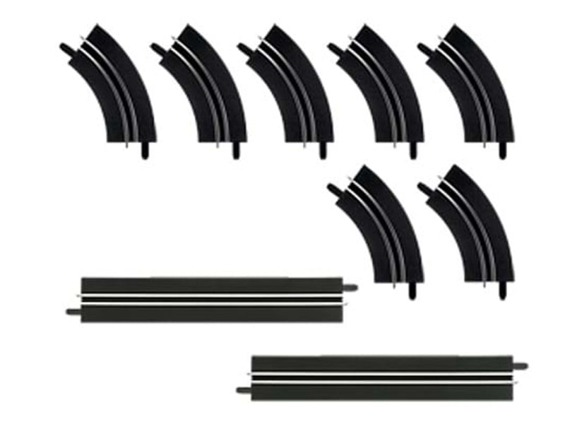 Carrera Digital 143 Single-Lane Bends / Straight section Extension Set