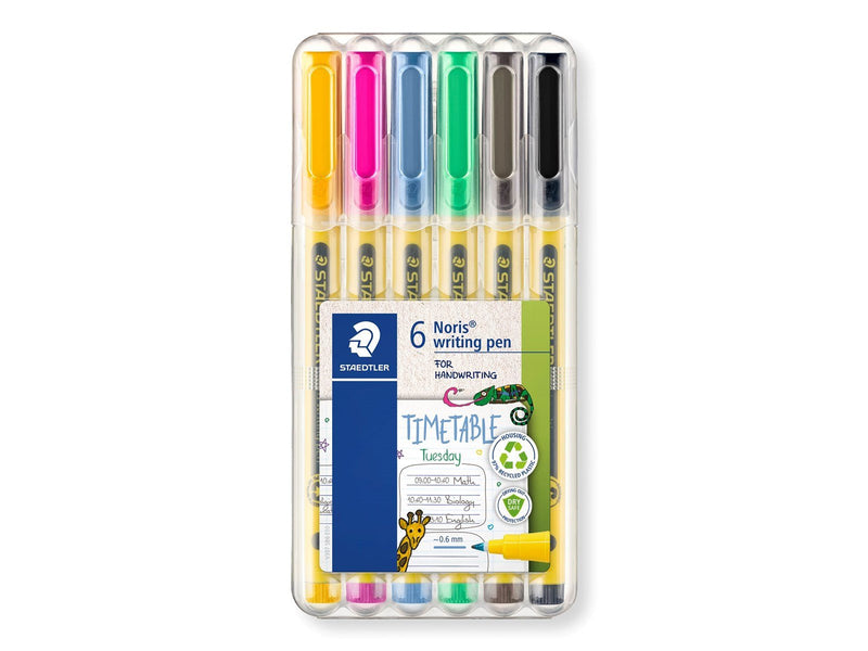 Staedtler Fineliner Noris writing.pen 6pcs