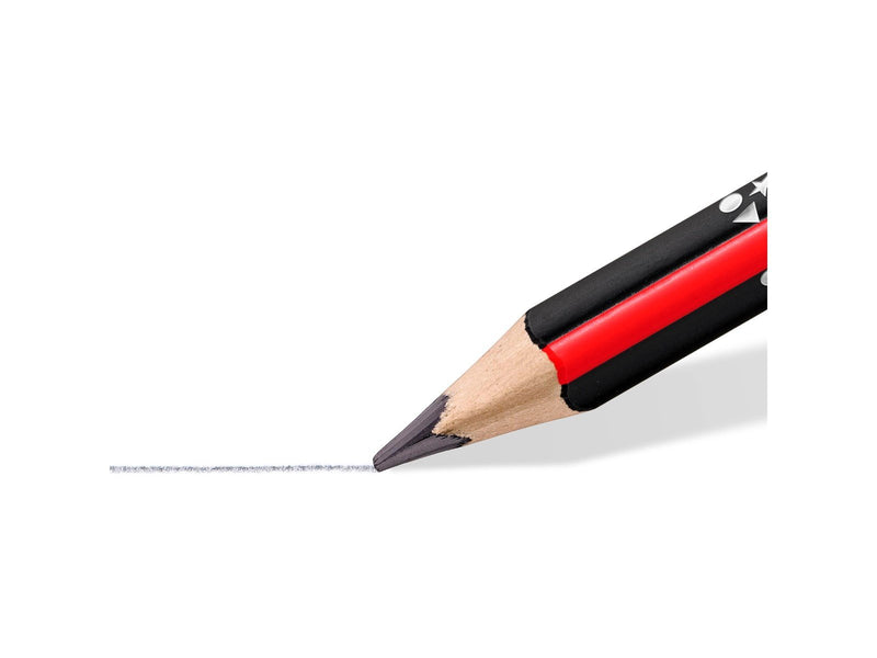 Staedtler Pencil tradition jumbo 2B 2pcs   100% PEFC