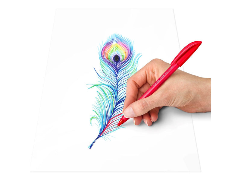Staedtler Ballpoint pen ball 4320 10 pcs M red