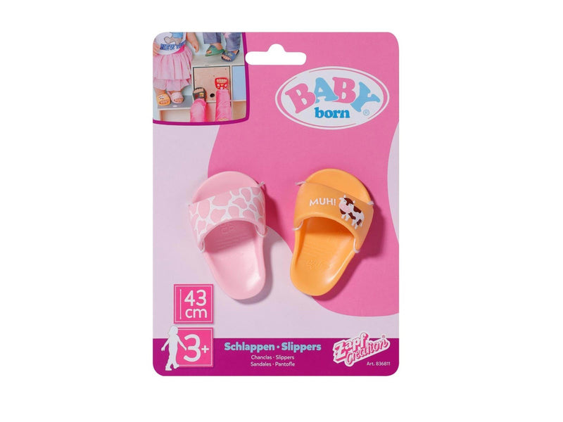 Baby Born Slippers 43cm assorted