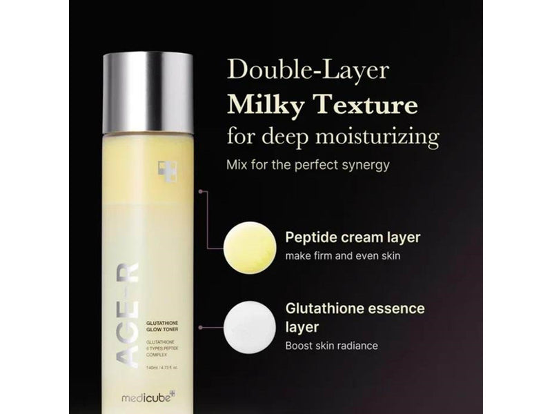 Medicube AGE-R Glutathione Glow Toner 140ml