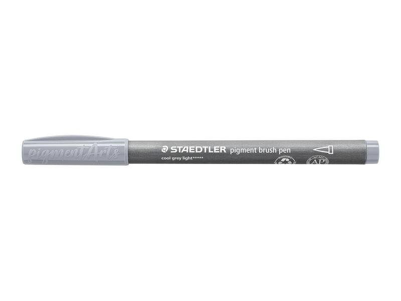 Staedtler pigment brush pen 10 pcs cool grey medium