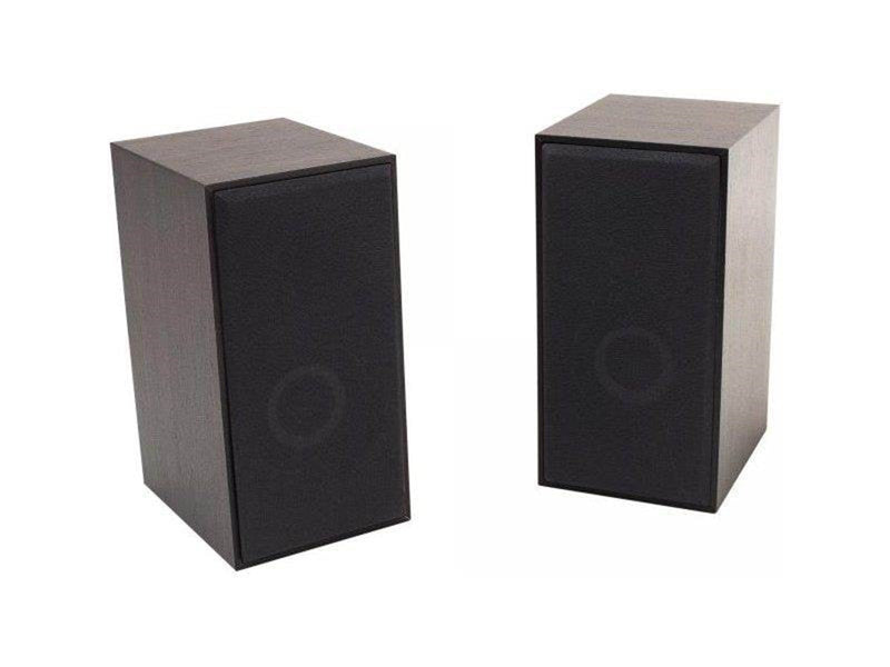 Sbox SP-649 PC speakers in brown wood look - Braun