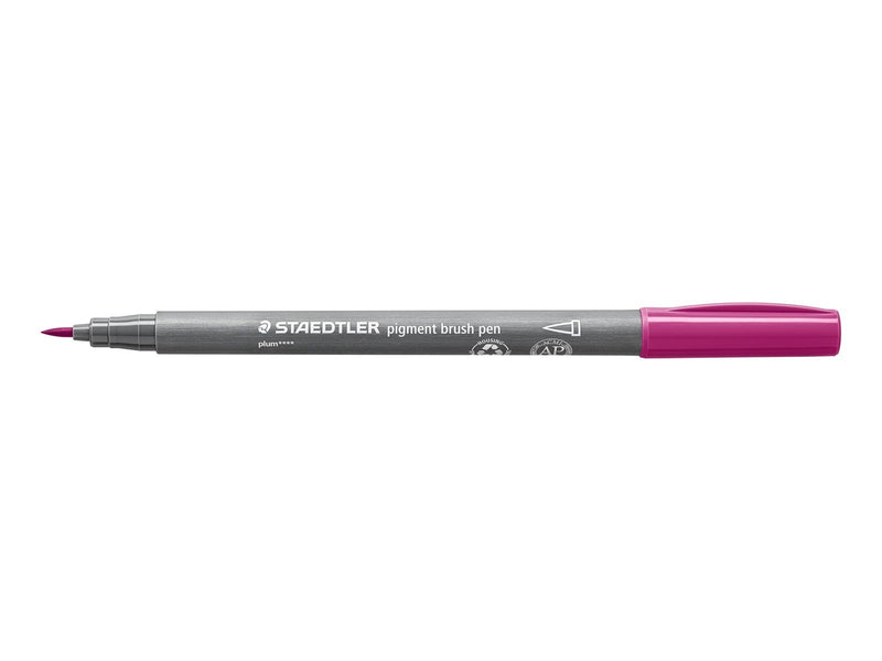 Staedtler pigment brush pen 10 pcs violet