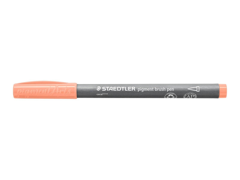 Staedtler pigment brush pen 10 pcs orange