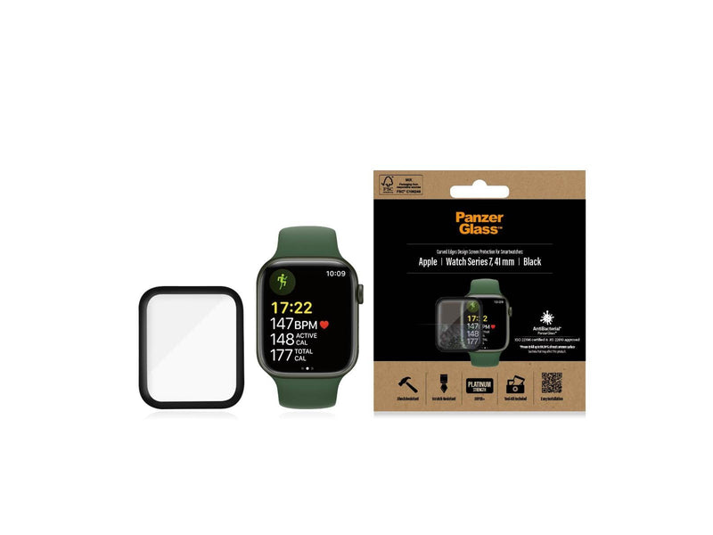 PanzerGlass Apple Watch Series 8 | 7 | 41mm | Screen Protector Glass