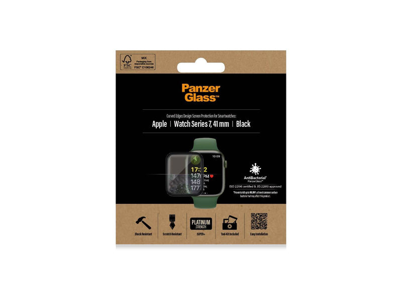 PanzerGlass Apple Watch Series 8 | 7 | 41mm | Screen Protector Glass