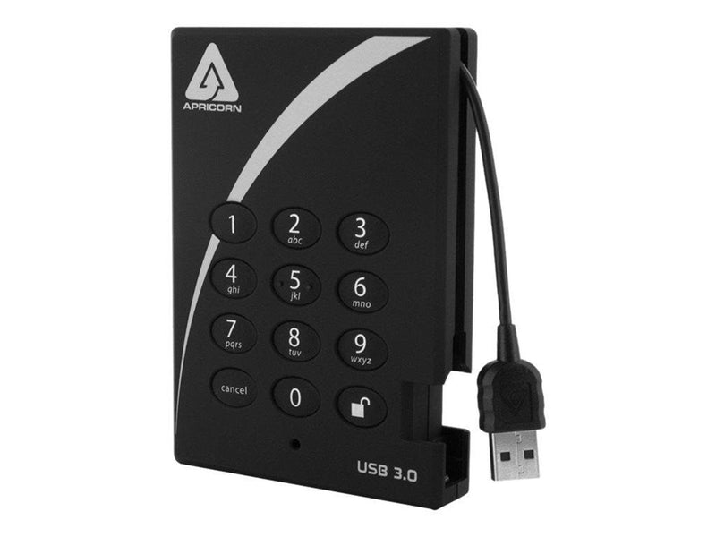 Apricorn Aegis Padlock 3.0 - Extern Festplatte - 500GB