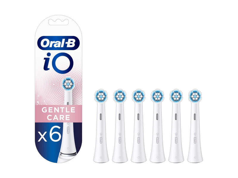 Oral-B Bürstenköpfe iO Gentle Care - White - 6 pcs