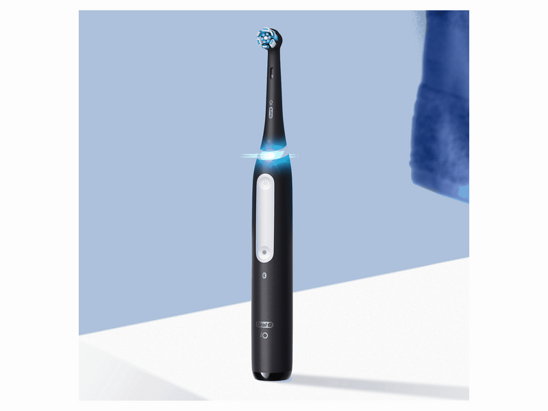 Oral-B Elektrische Zahnbürste iO4 Duo Black/White - 2 handles