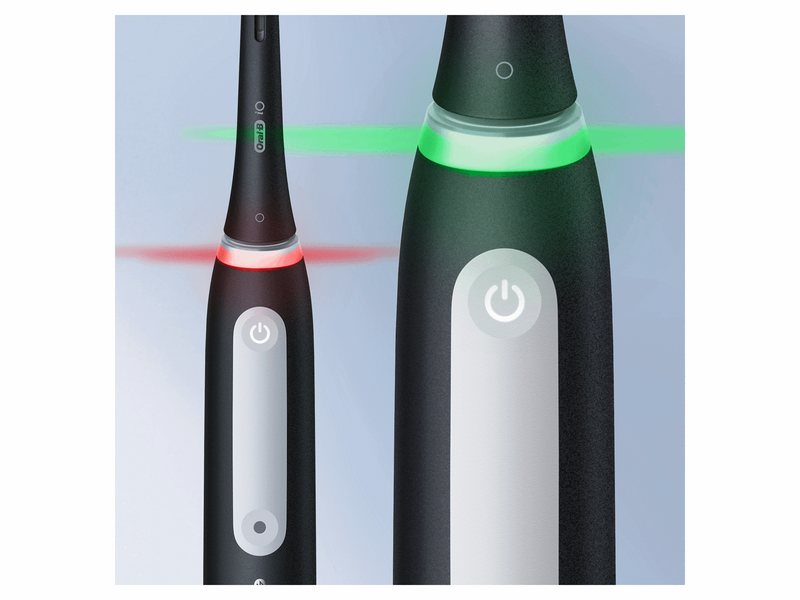 Oral-B Elektrische Zahnbürste iO4 Duo Black/White - 2 handles