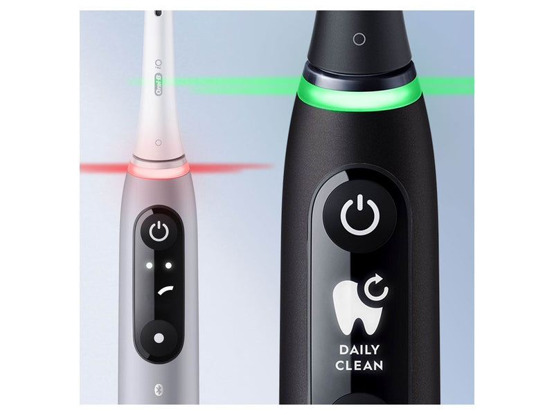 Oral-B Elektrische Zahnbürste iO6 Duo Pack Black Lava/Pink Sand - 2 handles